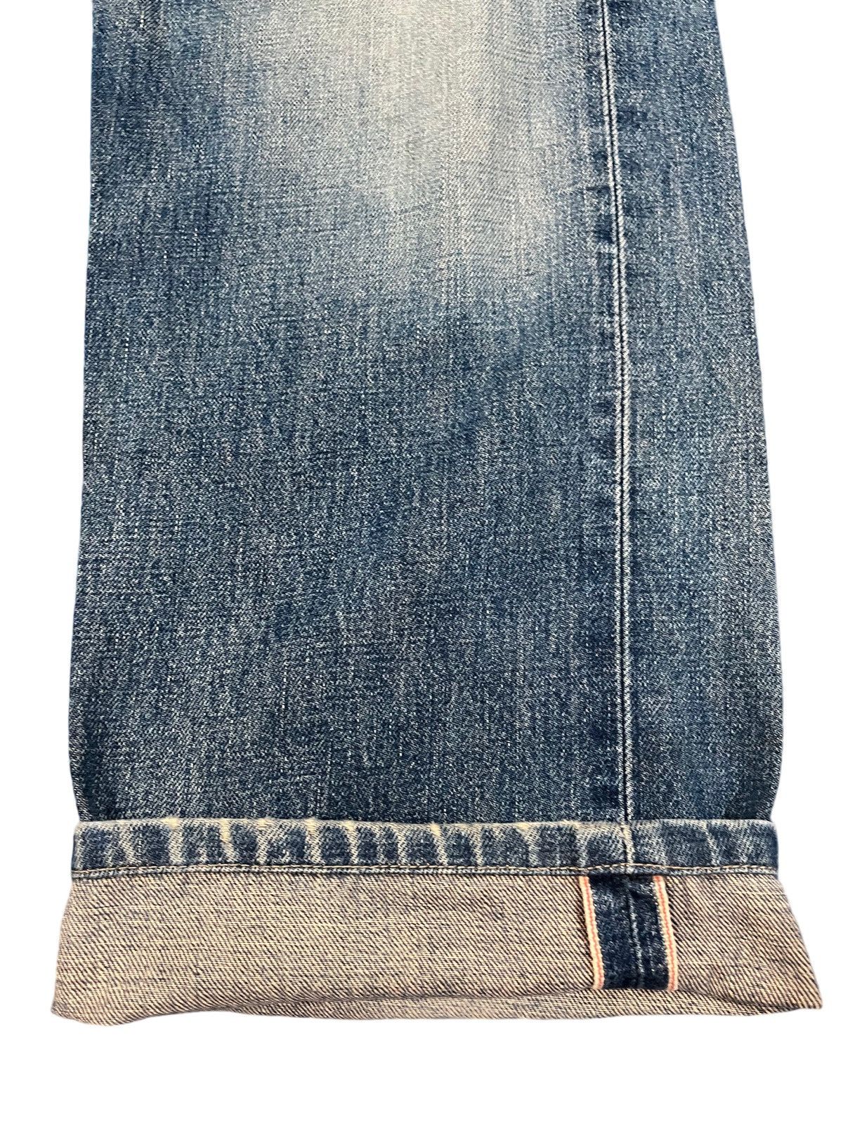 Edwin Vintage Edwin 505X Selvedge Distressed Denim Size US 29 - 5 Thumbnail