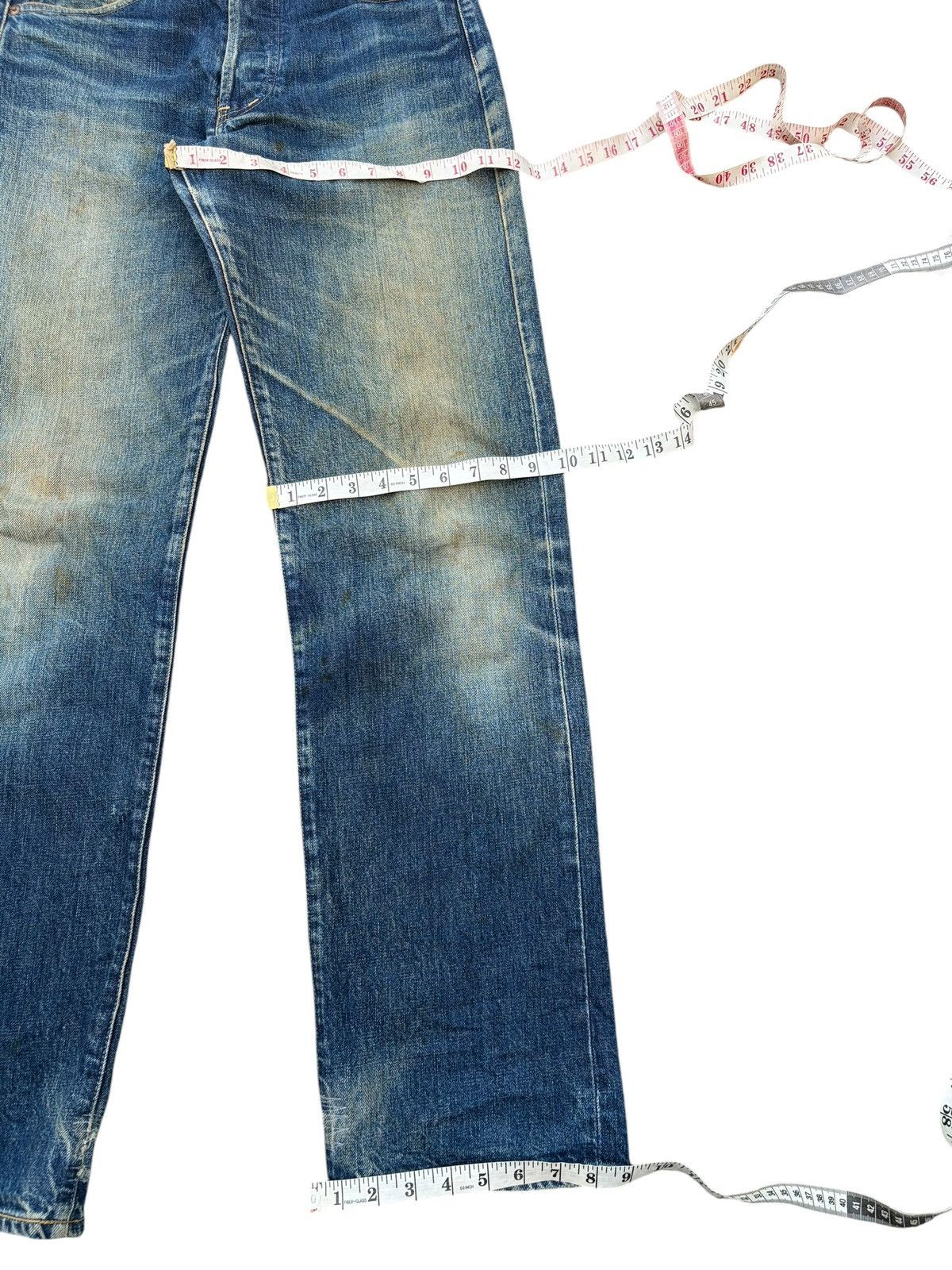 Levi's TRASHER VINTAGE LEVI'S BIG E 503B SELVEDGE DISTRESSED DENIM Size US 32 / EU 48 - 20 Thumbnail