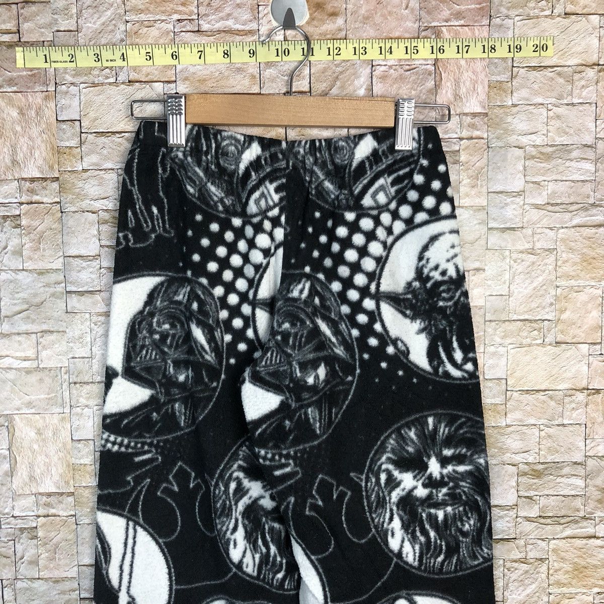 Japanese Brand × Vintage Star Wars Black White Joggers Pants #a331 Size 24" / US 00 / IT 34 - 11 Thumbnail