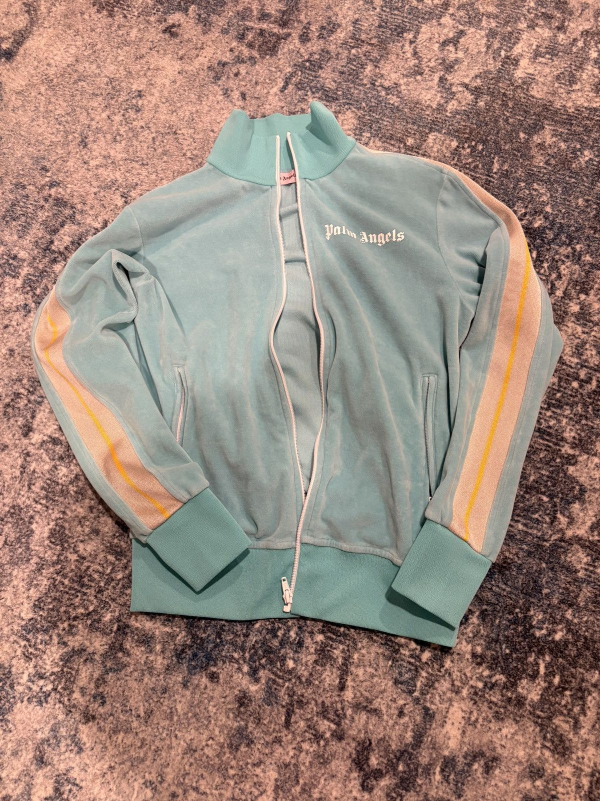 Palm Angels Palm Angels Track Jacket Light Blue Size US S / EU 44-46 / 1 - 1 Thumbnail
