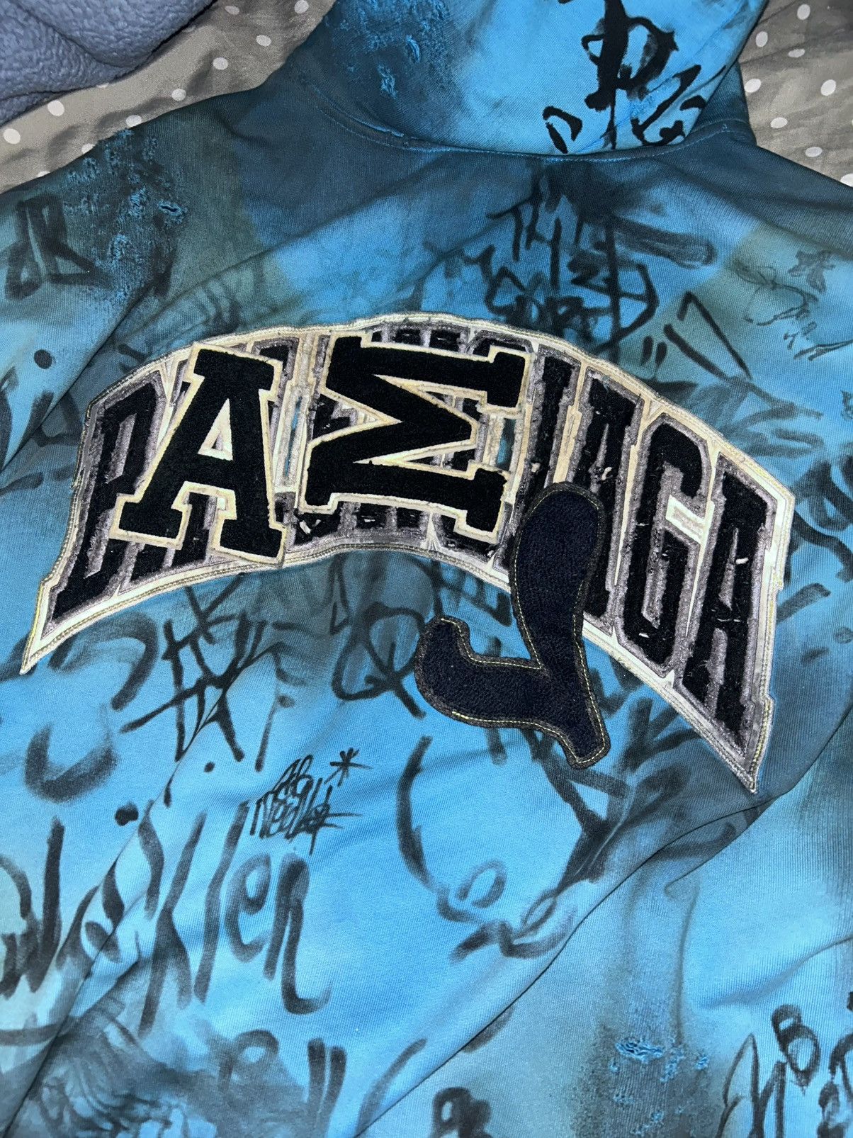 Balenciaga Balenciaga skater graffiti hoodie Size US XXS / EU 40 - 4 Thumbnail