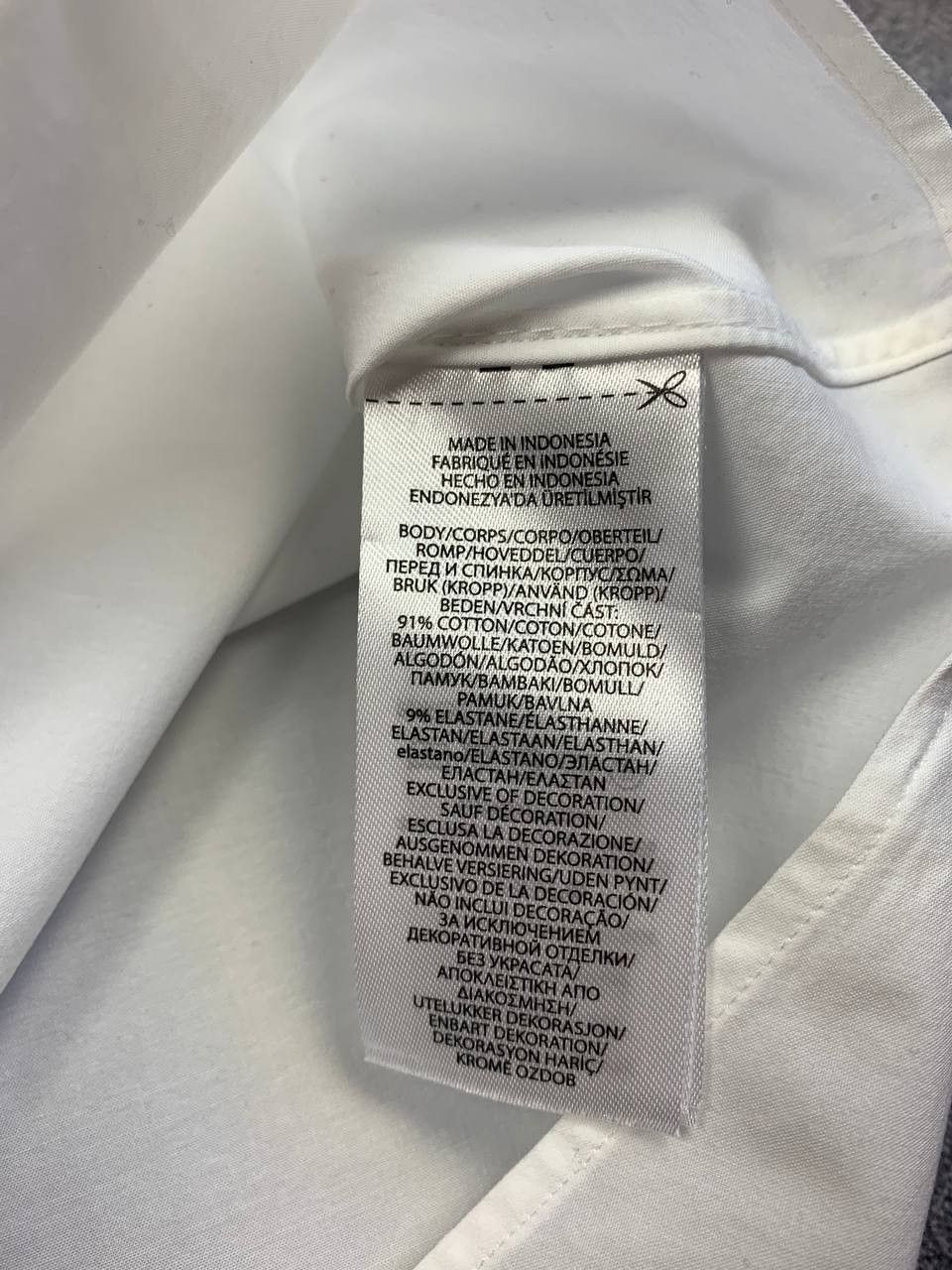 Polo Ralph Lauren Polo Ralph Lauren White Stretch Button Down Shirt Size US L / EU 52-54 / 3 - 18 Thumbnail