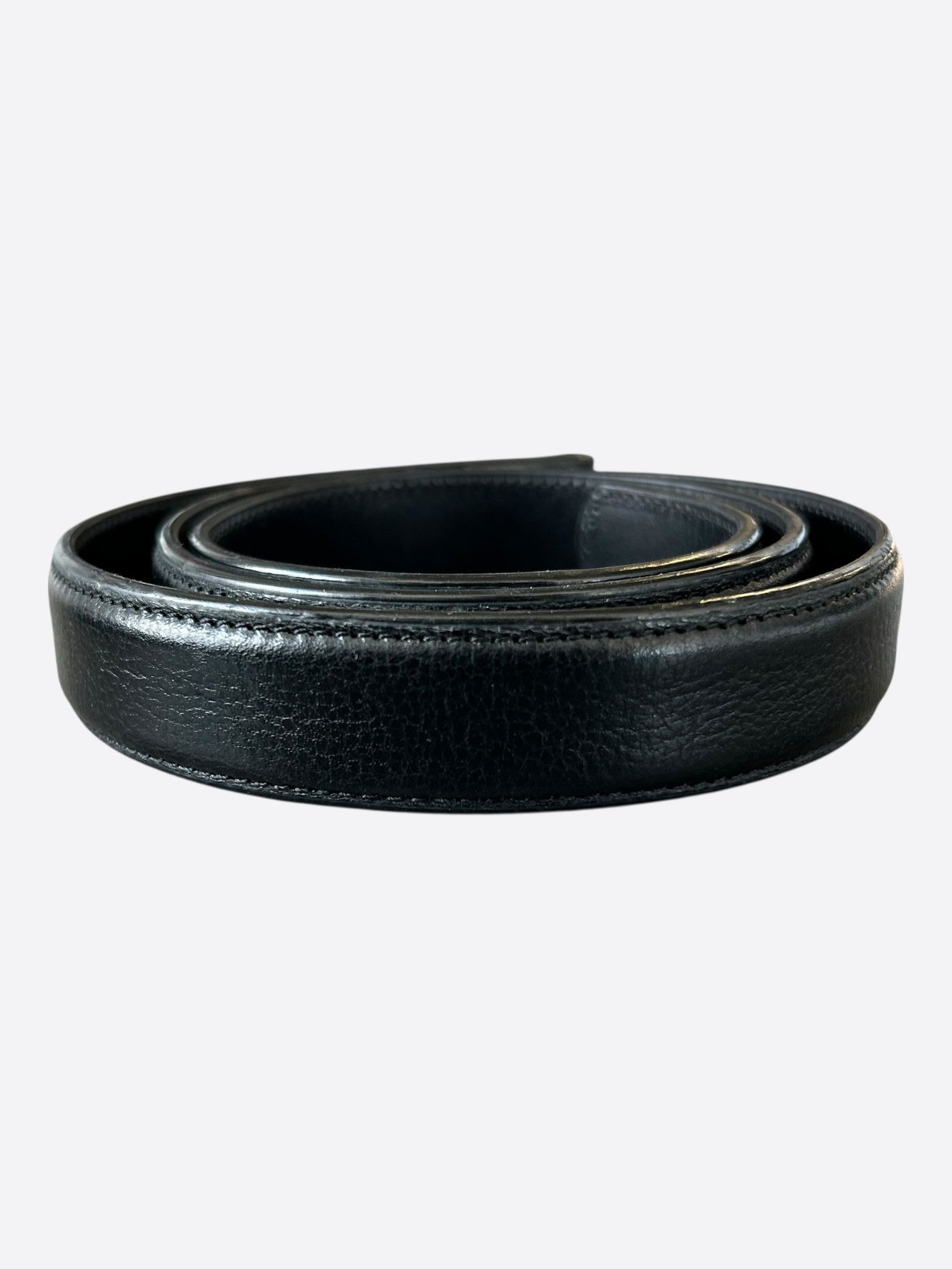 Chrome Hearts Chrome Hearts Black Leather Belt Size 34 - 2 Thumbnail