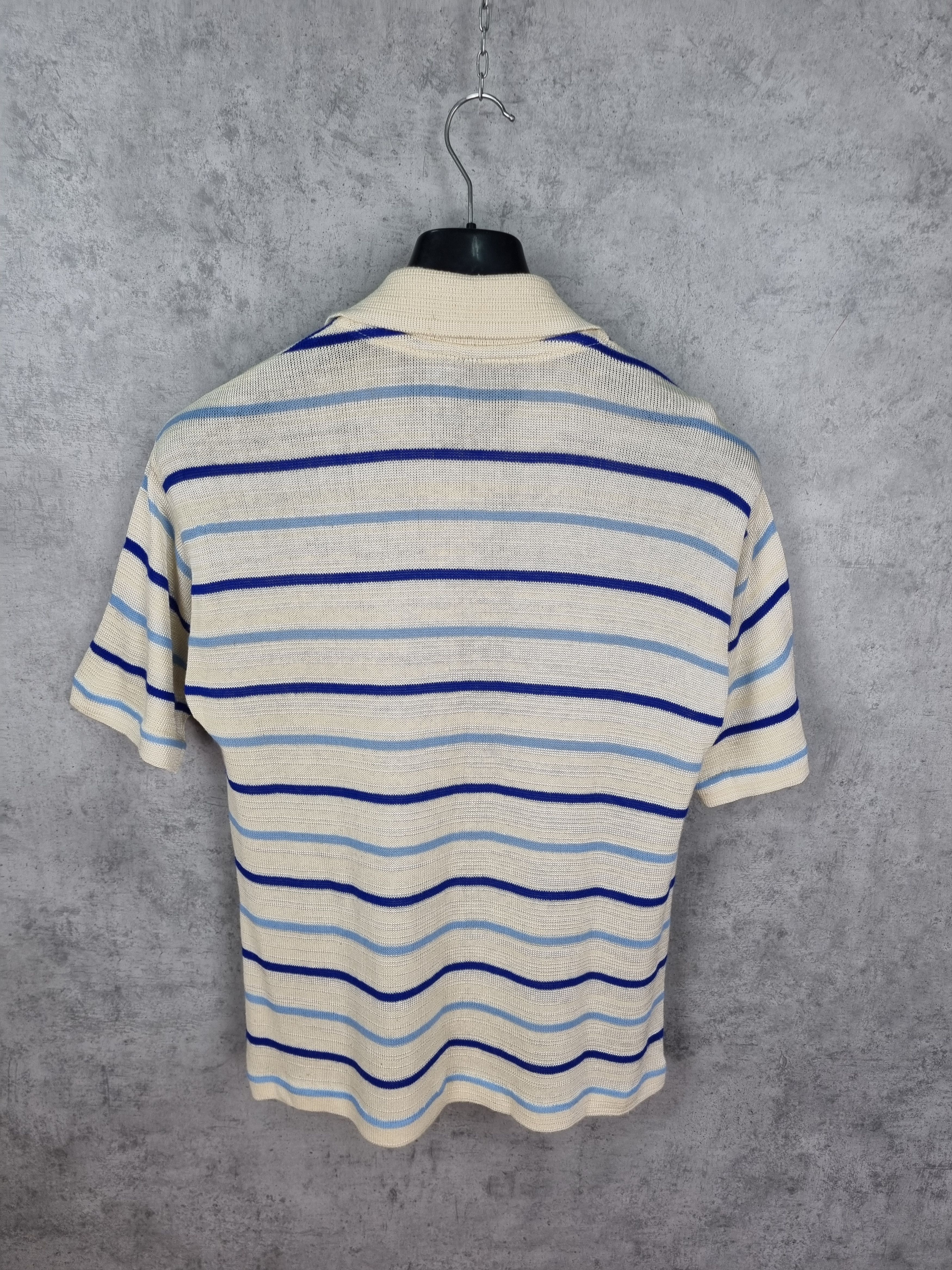 Vintage 90s Rare Knitted Vintage Polo Size US M / EU 48-50 / 2 - 6 Thumbnail