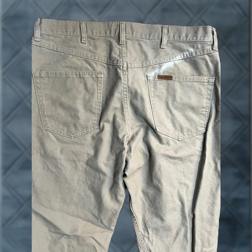 Vintage C.E. Schmidt Jeans Men Beige Cargo Pocket Regular 36x30 Denim Vintage: No Distressed Medium Wash Logo 2010-2019 Shirt? Size US 36 / EU 52 - 1 Thumbnail