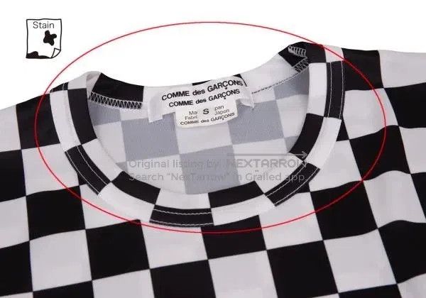 Comme des Garcons Comme Des Garcons Black and white vintage checkered sheer Size S / US 4 / IT 40 - 5 Thumbnail