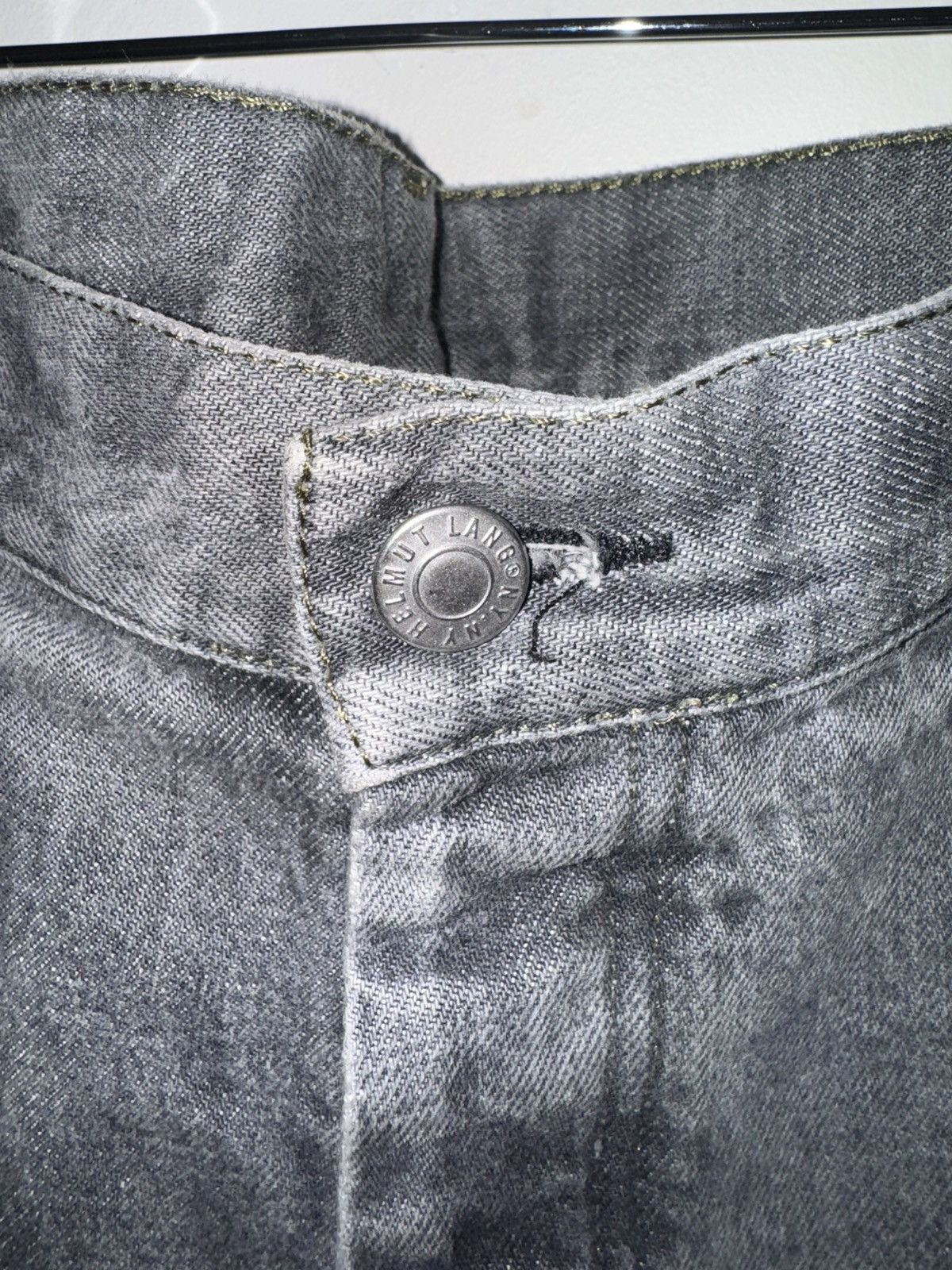 Helmut Lang × Vintage Vintage Helmut Lang Classic Bootcut Denim Size US 38 / EU 54 - 3 Thumbnail