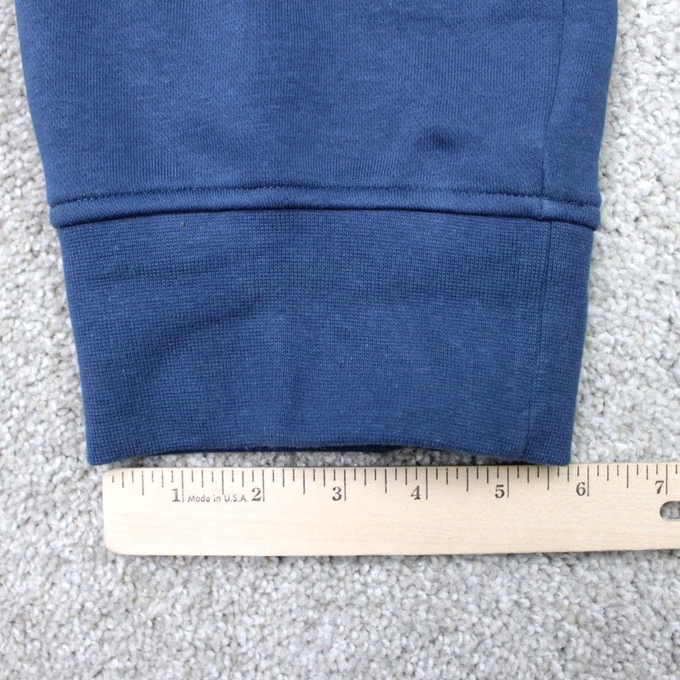Reebok Reebok Slim Fit Blue CVC Fleece Joggers Sweatpants XL Mens NWT Sweatpants Slim Fit Stretch Size US 36 / EU 52 - 4 Thumbnail