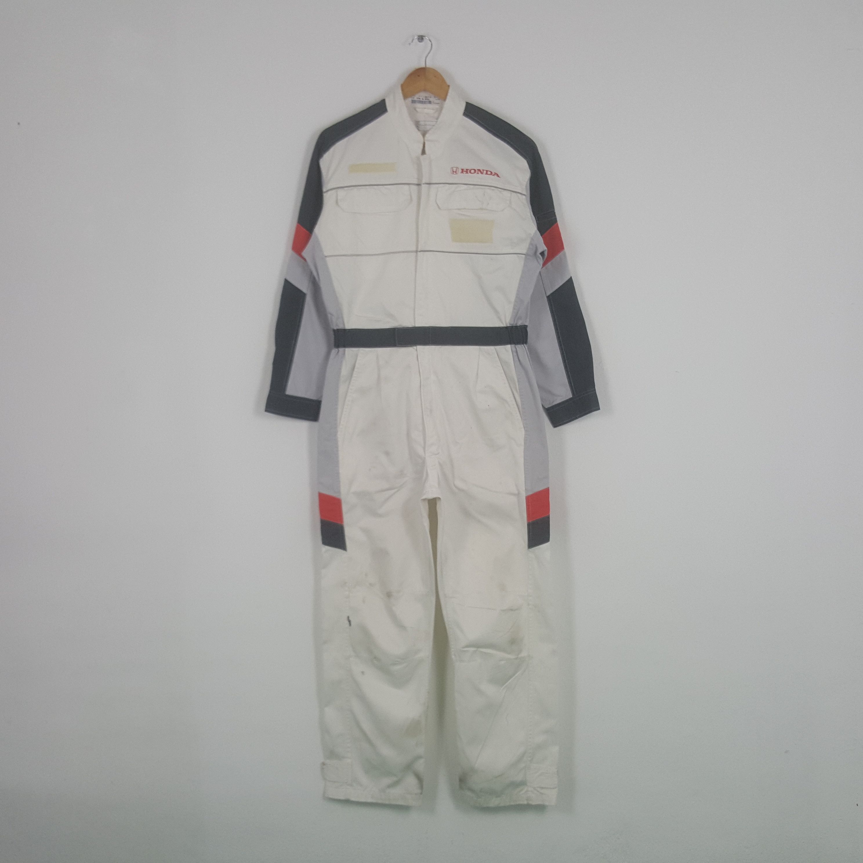 Honda × Vintage Vintage Honda Japanese Racing Team Work Coverall Jacket Size US M / EU 48-50 / 2 - 4 Thumbnail