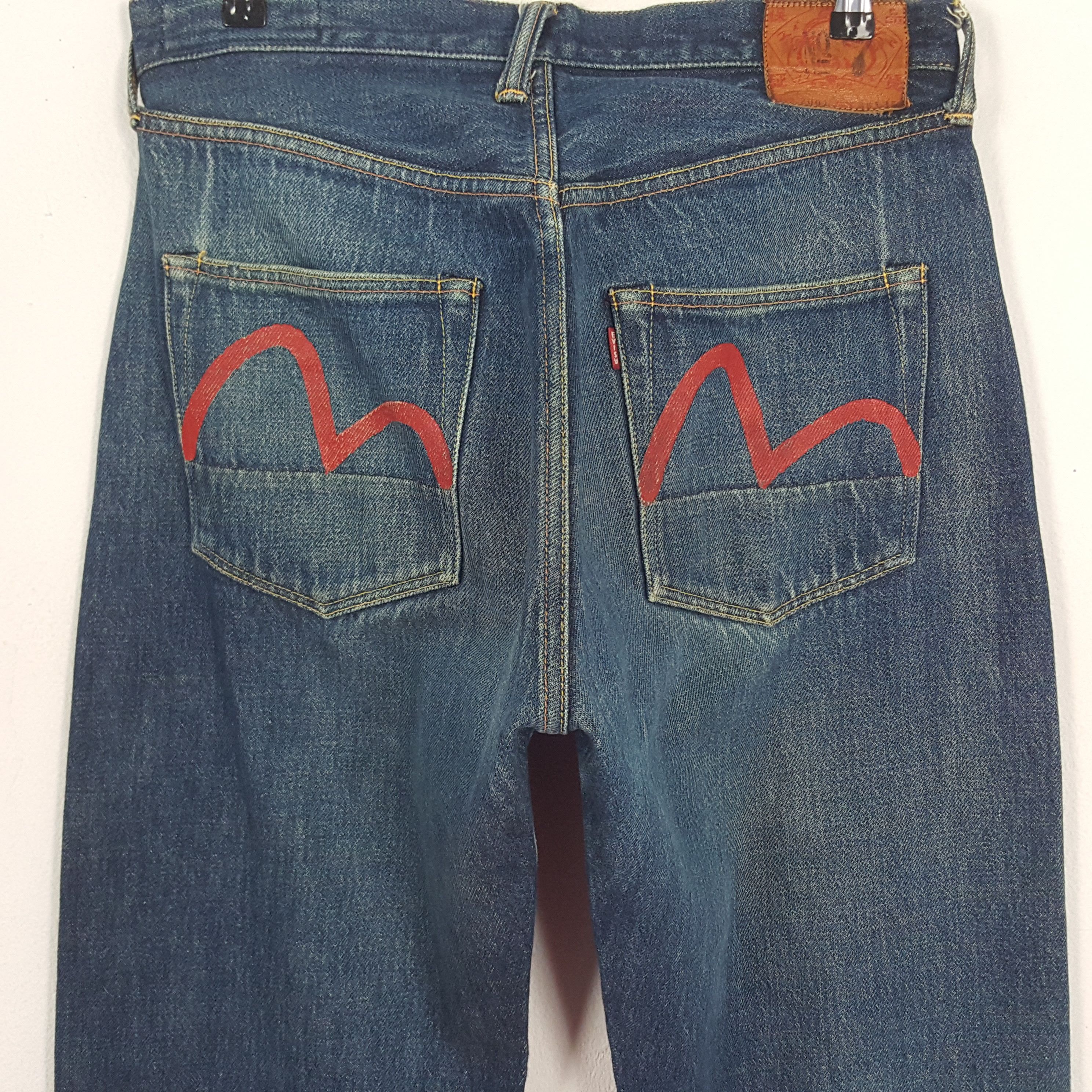Evisu × Vintage Vintage Evisu Yamane Selvedge Custom Art Denim Jeans Size US 32 / EU 48 - 5 Thumbnail