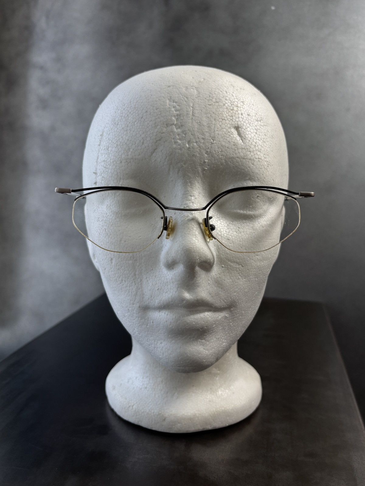 Designer iMAGO Cavea Eyeglasses Frames Neostyle Half Rim 1980s Style Size ONE SIZE - 4 Thumbnail