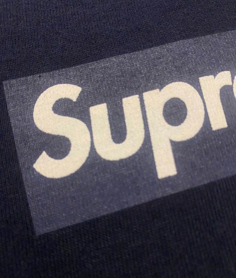 Supreme Supreme 2003 Box Logo DSWT sz L Navy Vintage Size US L / EU 52-54 / 3 - 6 Thumbnail