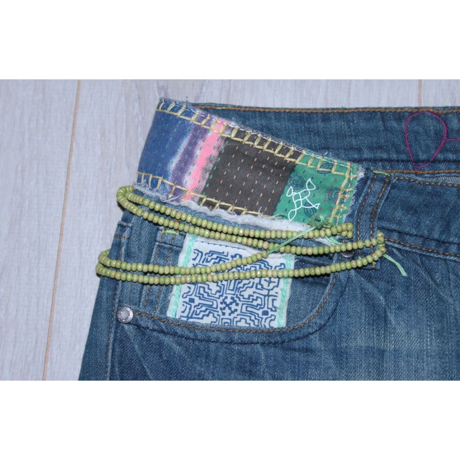Desigual Desigual womens jeans Size 30 Regular fit Blue Skinny Slim Size 30" / US 8 / IT 44 - 4 Thumbnail