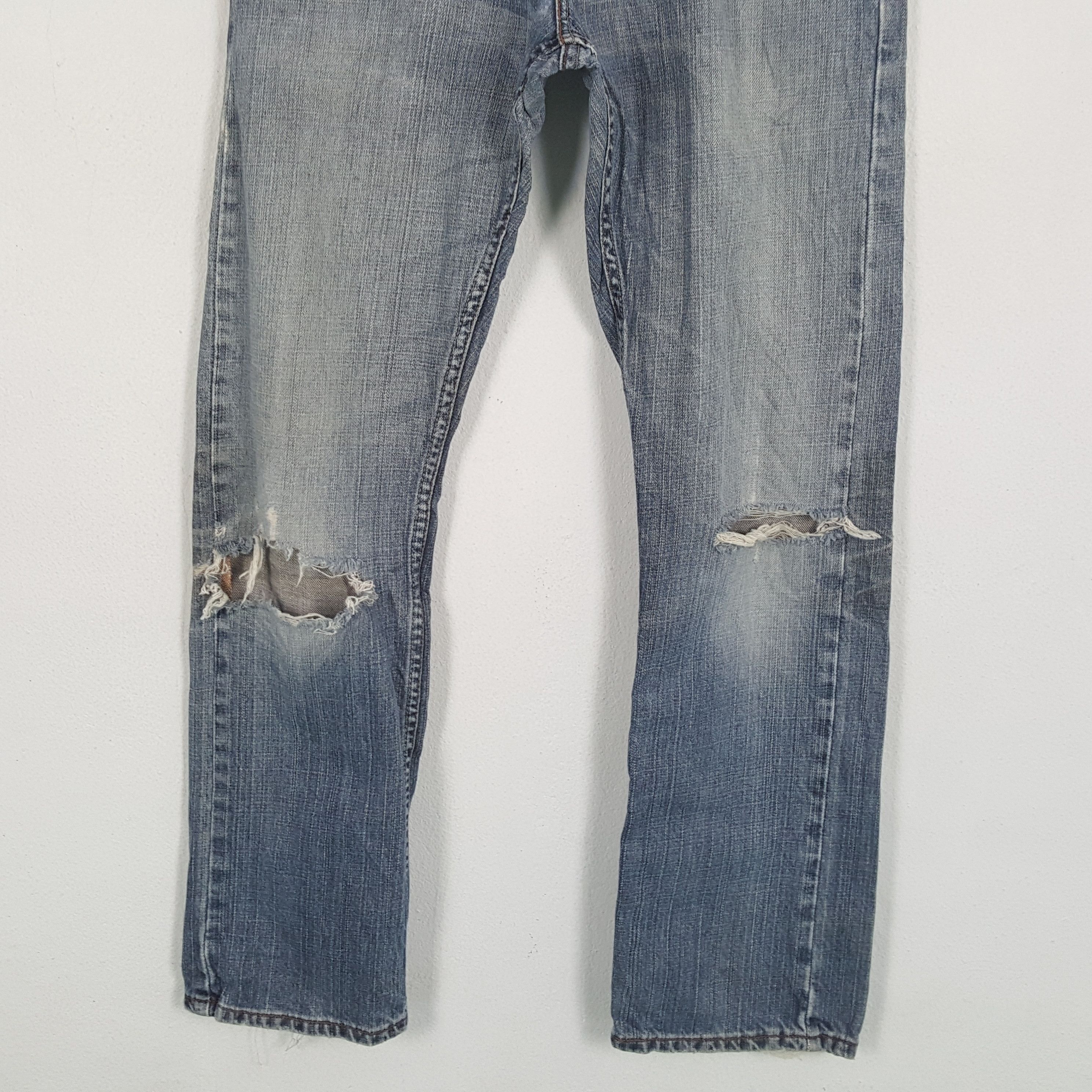 Levi's × Vintage LEVIS Daily Streetwear Rock Punk Style Distressed Jeans Size US 29 - 6 Thumbnail