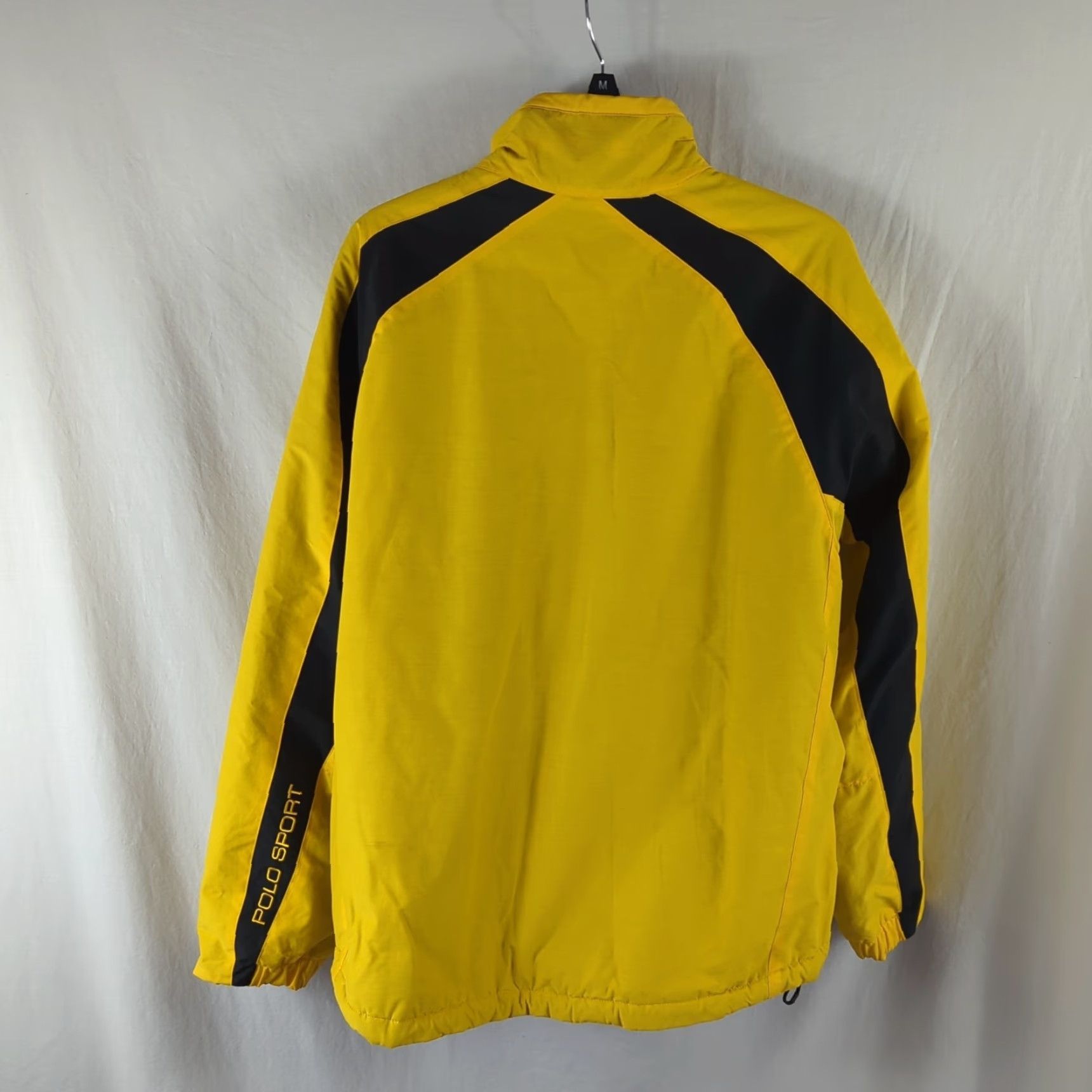 Vintage VINTAGE Polo Sport Men's Jacket Reversible Fleece Yellow M Corp Size US M / EU 48-50 / 2 - 7 Thumbnail
