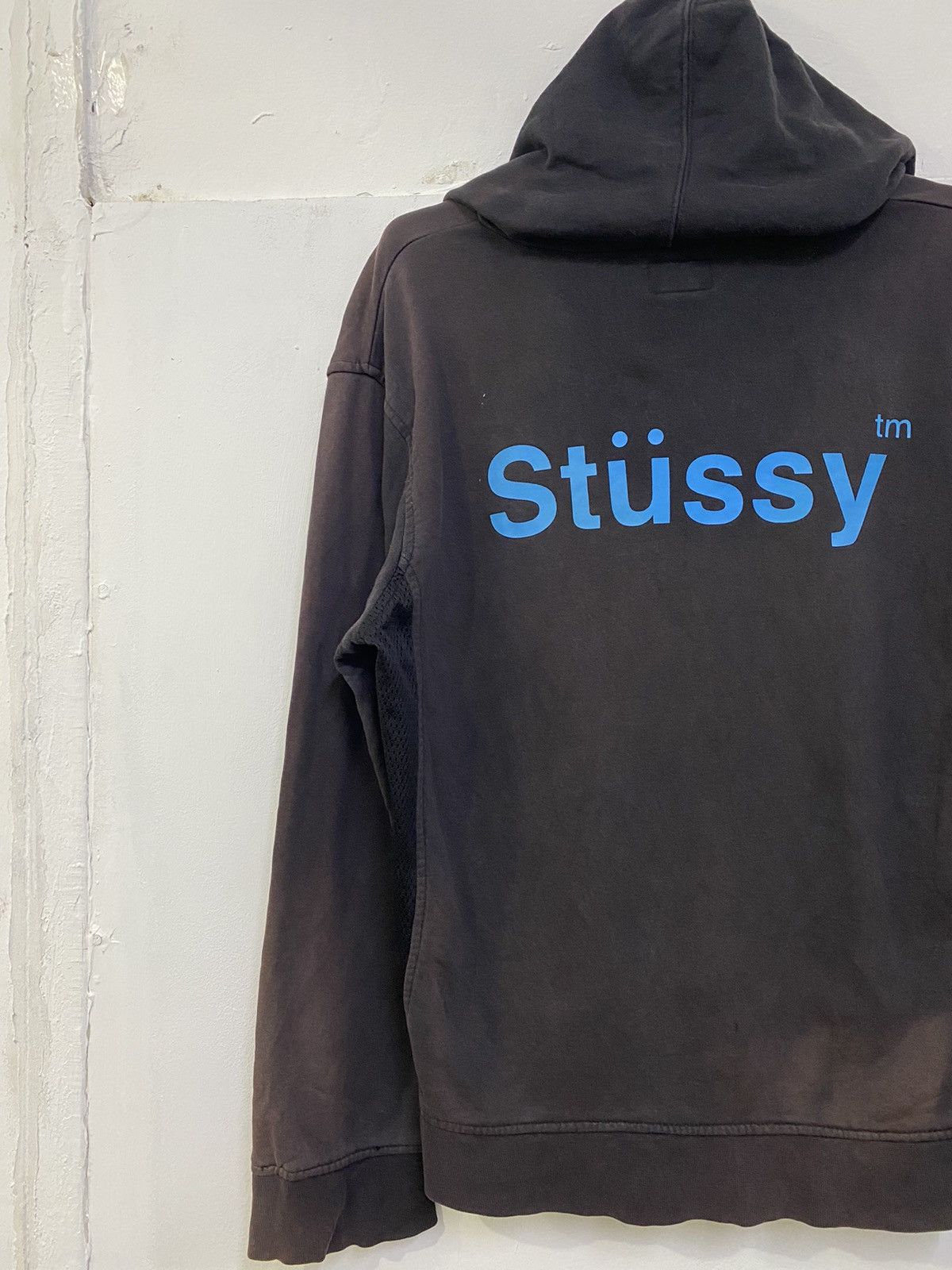 Stussy 💥STUSSY BASIC SPELL OUT SUNFADED HOODIE Size US M / EU 48-50 / 2 - 5 Thumbnail