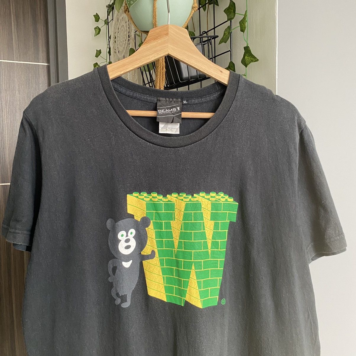 Beams Plus Thrashed Faded Beams Art For Everyday ERD GRUNGE TEE Size US XL / EU 56 / 4 - 2 Thumbnail