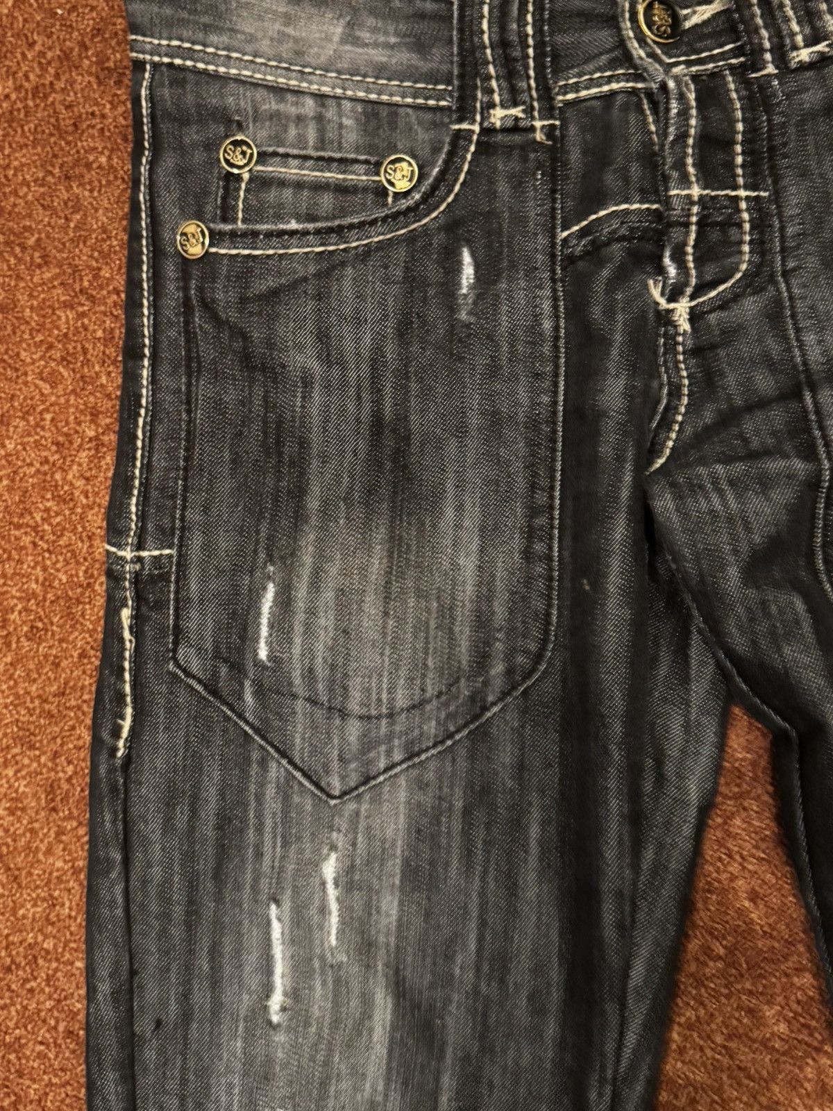 Other crazy early 00s Sex and Jean’s Denim Size US 30 / EU 46 - 6 Thumbnail