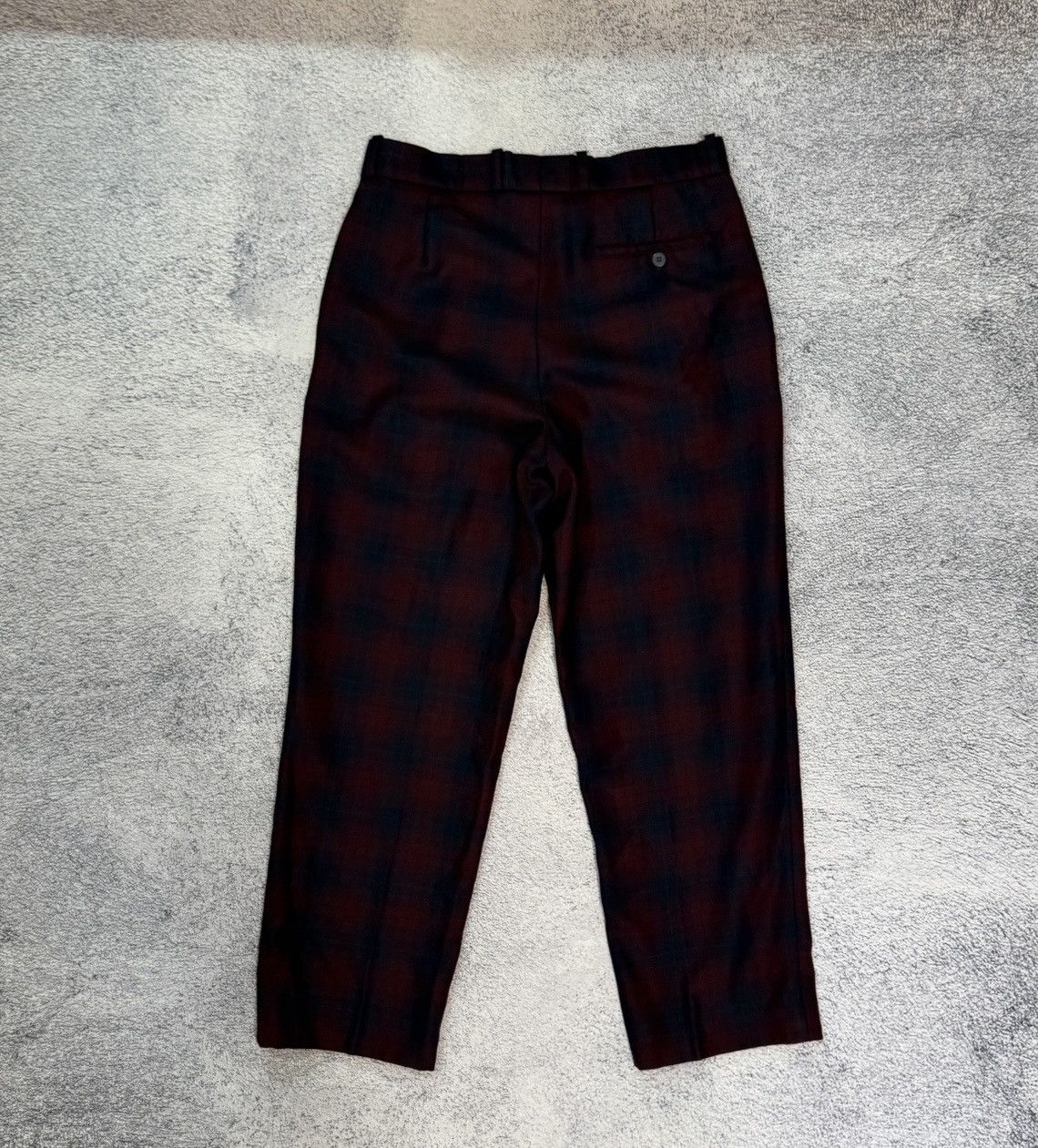 Lacoste Vintage Lacoste Pants Trousers Men Made In France Wool Plaid Size US 30 / EU 46 - 4 Thumbnail