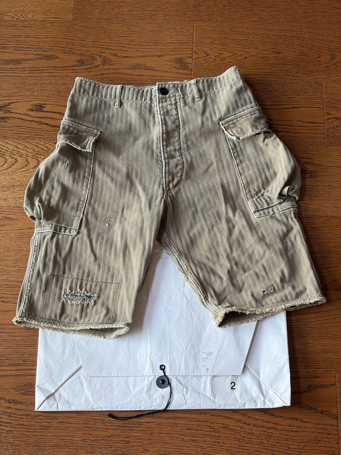 Visvim VISVIM 19AW Veterans Crash Shorts Size US 26 / EU 42 - 1 Thumbnail