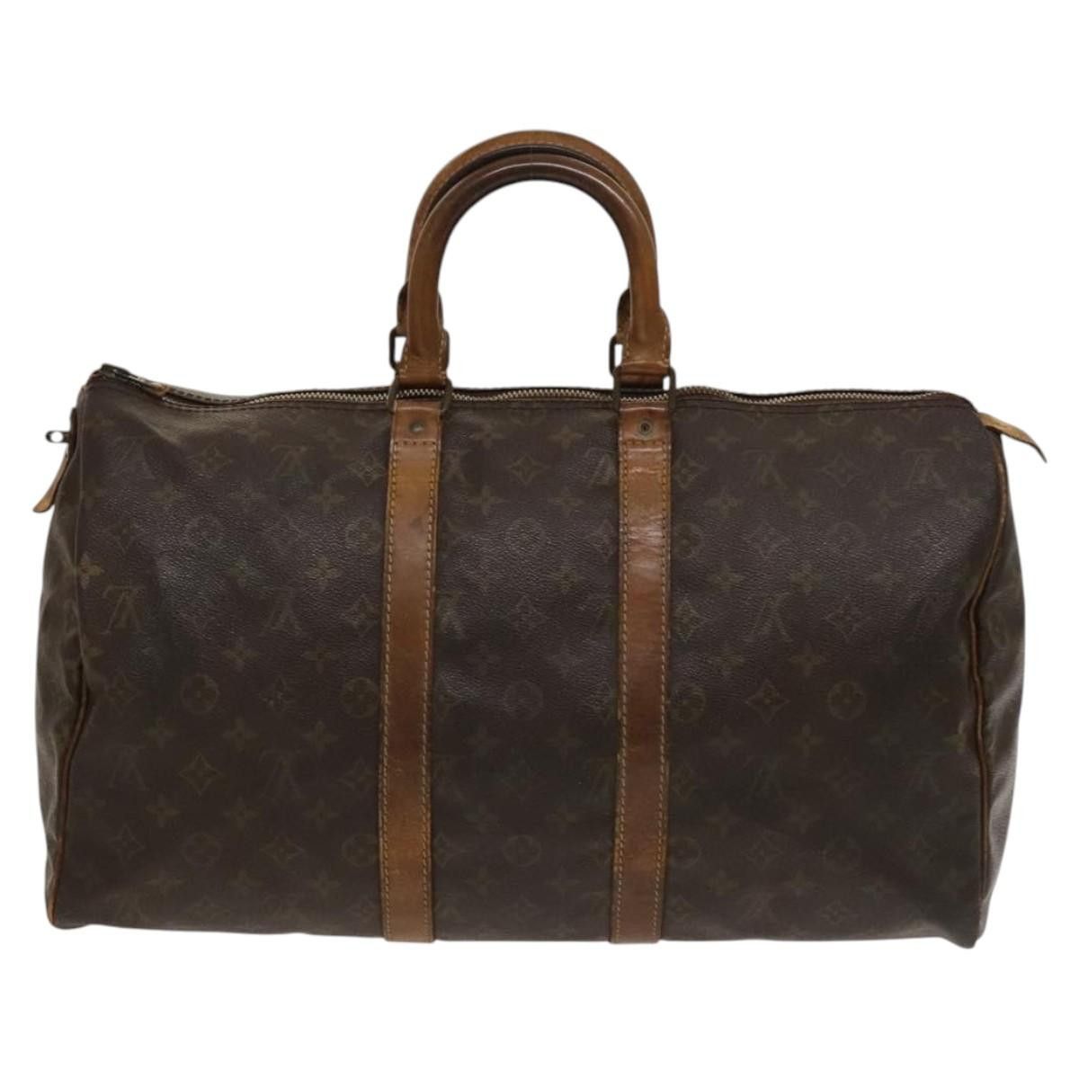 Louis Vuitton LOUIS VUITTON Monogram Keepall 45 Boston Bag M41428 Size ONE SIZE - 3 Thumbnail