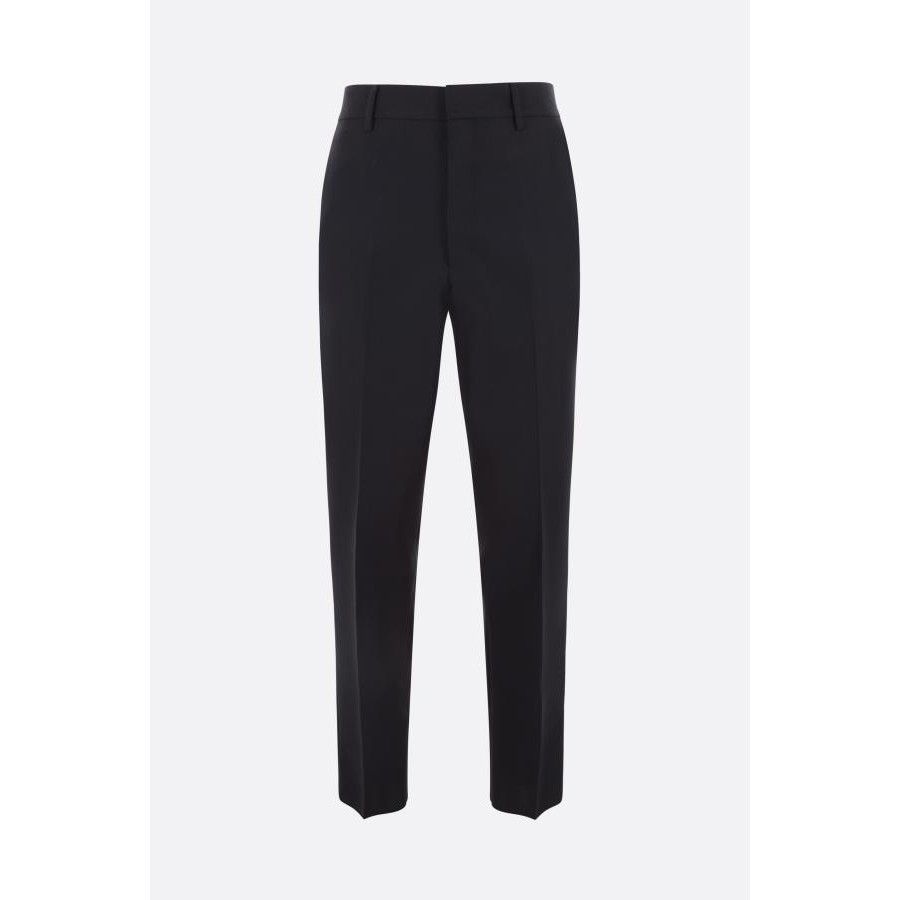 Prada PRADA Blue Wool Mohair Straight Fit Pants New & Authentic (M Size US 34 / EU 50 - 1 Thumbnail