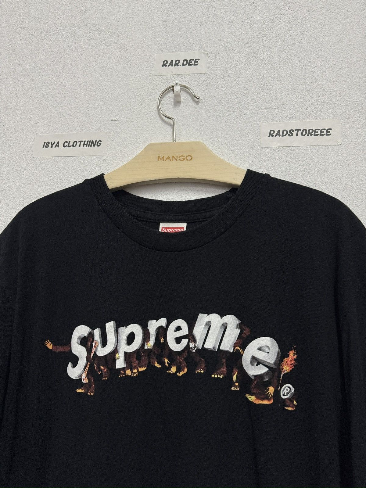 Supreme Supreme Ape Spellout Tee Size US M / EU 48-50 / 2 - 2 Thumbnail