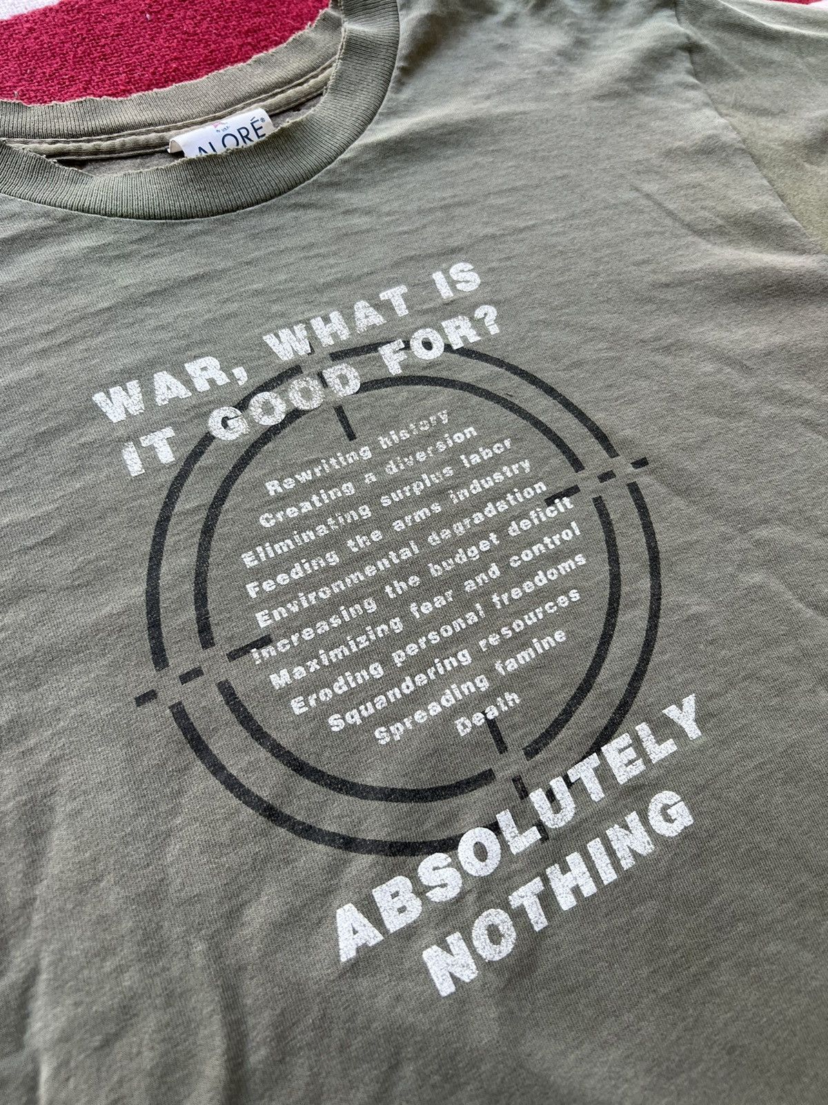 Band Tees × Vintage 90s War, What Is It Good For? Tee Size US M / EU 48-50 / 2 - 2 Thumbnail