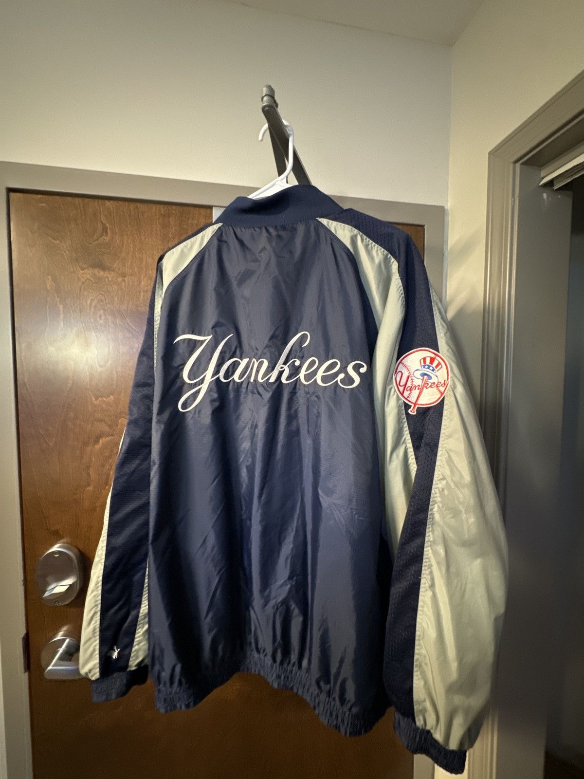 Vintage NY Yankees Windbreaker Size US XXL / EU 58 / 5 - 1 Thumbnail