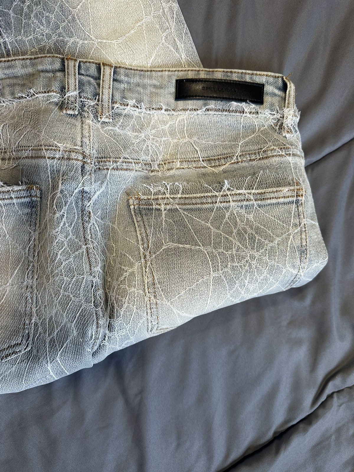 Embellish Embellish Spider-web Denim Size US 32 / EU 48 - 4 Thumbnail