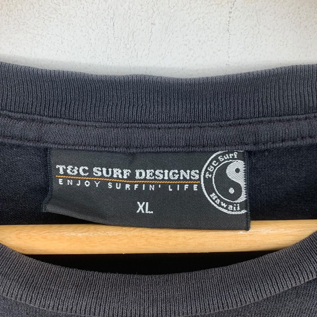 Vintage Vintage T&C SURF DESIGNS Board Not Bongs Tee Shirt Top Size US XL / EU 56 / 4 - 4 Thumbnail