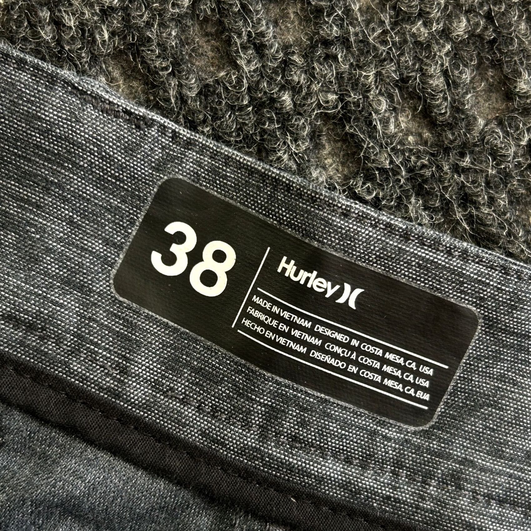Hurley Hurley H2O-Dri Breathe Walkshorts Mens Shorts 38 Gray Casual Beach Golf Surf Size US 38 / EU 54 - 4 Thumbnail