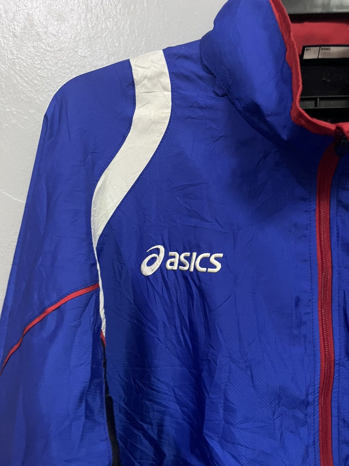 Asics Vintage Windbraeker Asic Size US XL / EU 56 / 4 - 2 Thumbnail
