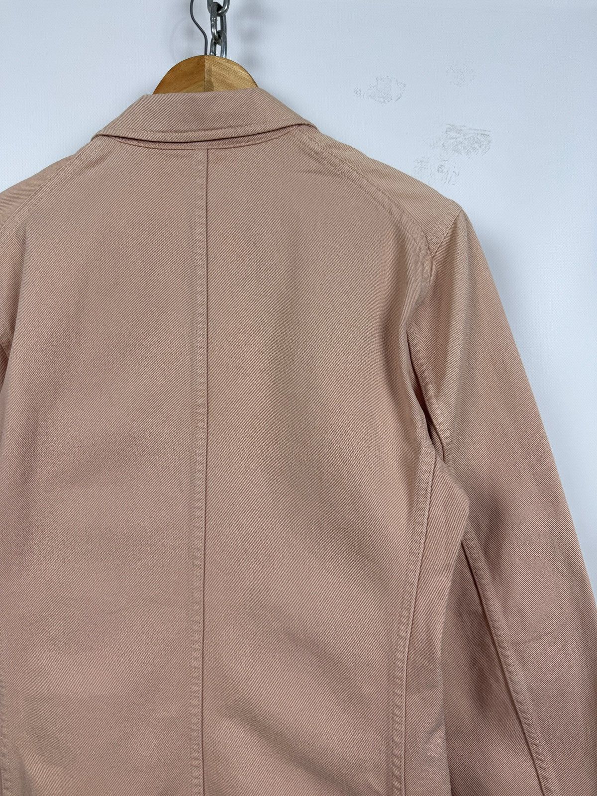 Miu Miu 00s Vintage Miu Miu by Prada Denim T.C. Pink Blazer Jacket Size US M / EU 48-50 / 2 - 18 Thumbnail