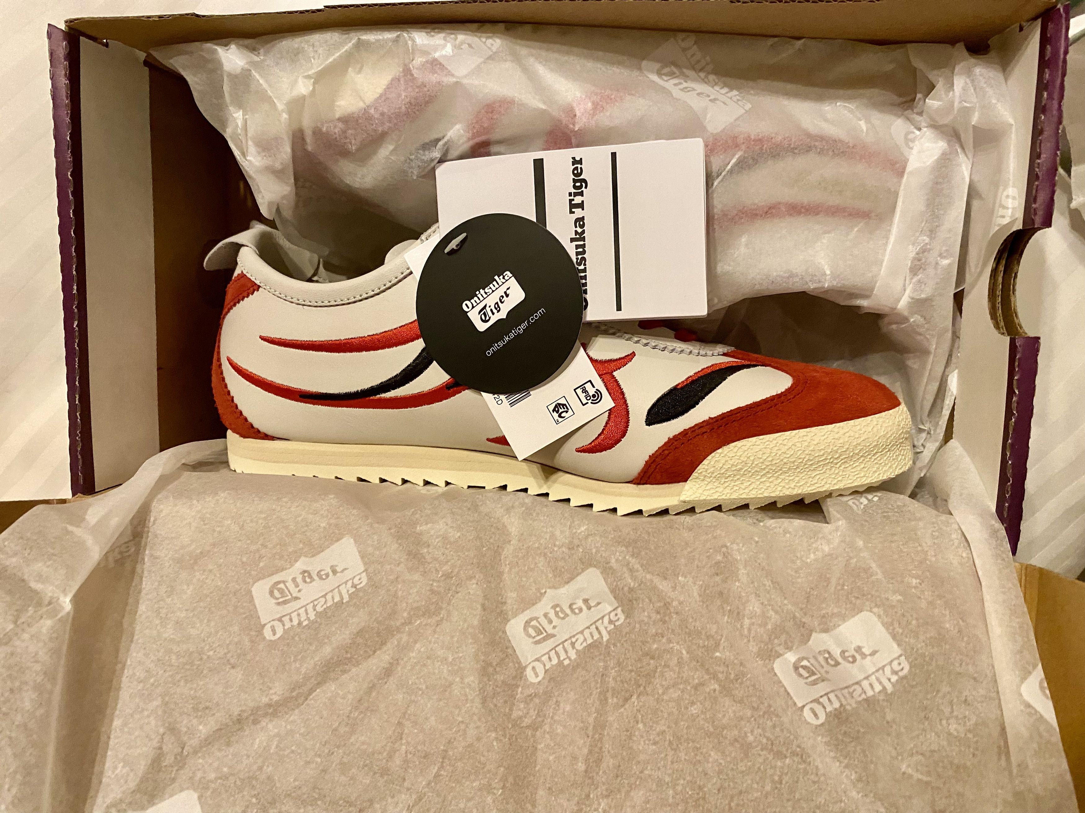 Onitsuka Tiger Onitsuka Tiger Nippon Made Red Leather Japan Exclusive Size US 7.5 / IT 37.5 - 7 Thumbnail