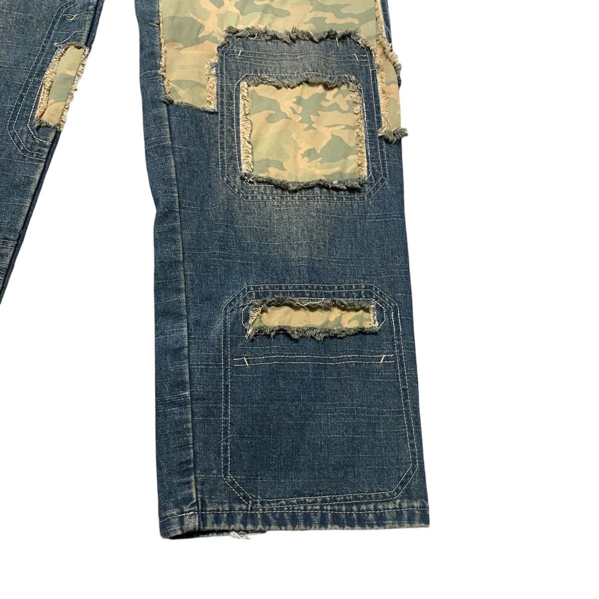 Dr. Denim Vintage Dr. Denim Baggy Patchwork Jeans Size US 34 / EU 50 - 10 Thumbnail