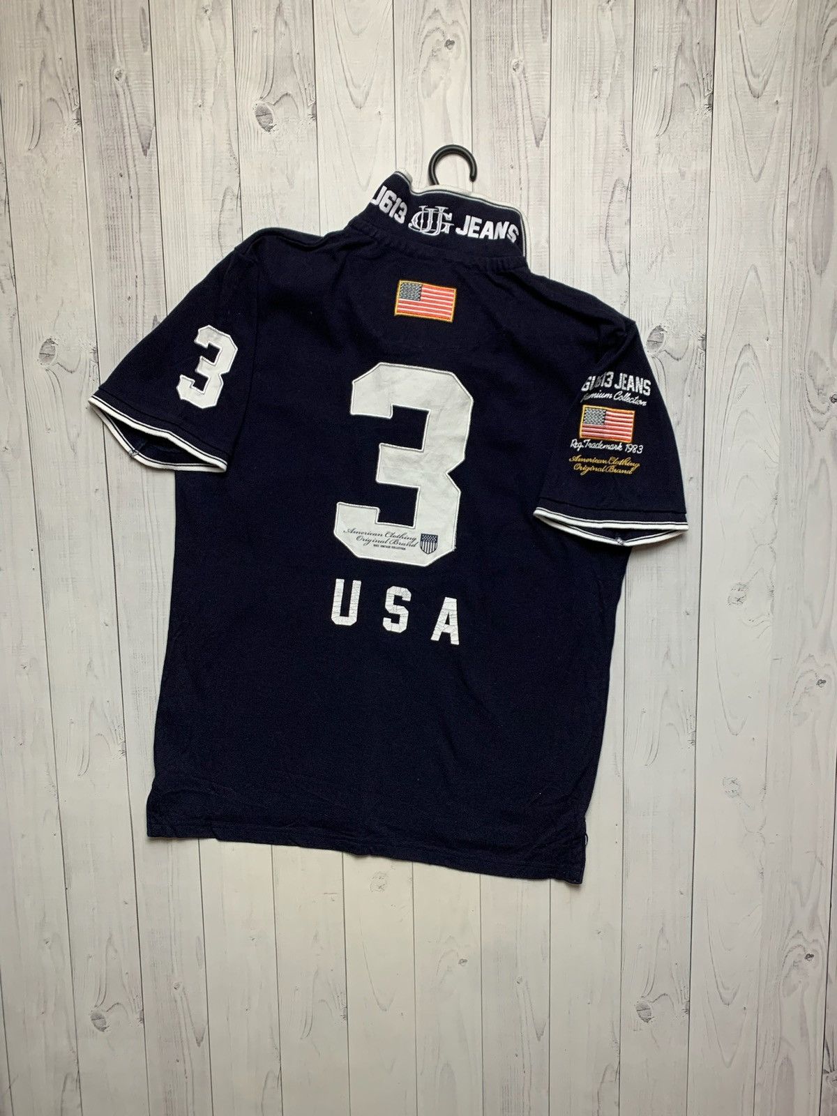 Vintage Vintage polo Ralph Lauren USA big logo size L Size US L / EU 52-54 / 3 - 1 Thumbnail