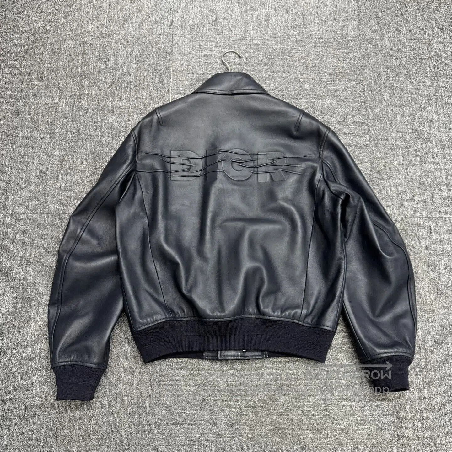 Dior dior embossed leather jacket in black. Size US L / EU 52-54 / 3 - 2 Thumbnail