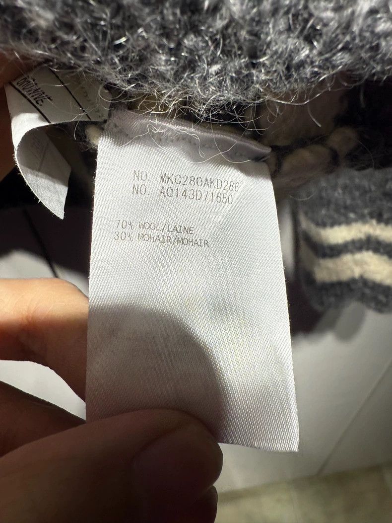 Thom Browne Thom Browne Gray wool sweater Size US S / EU 44-46 / 1 - 5 Thumbnail
