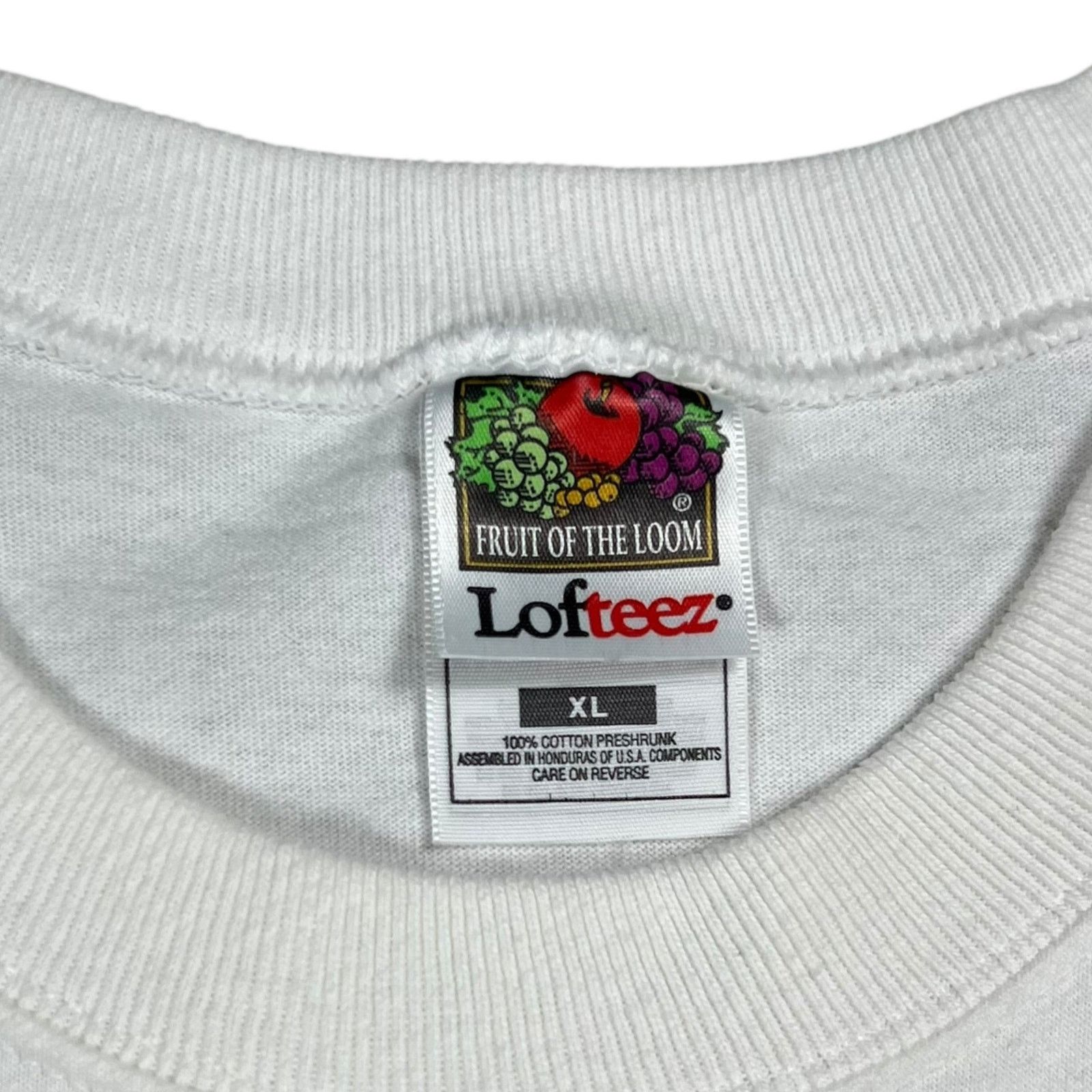 Fruit Of The Loom × Vintage 90s Fruit of the Loom Lofteez salesmen promo shirt shirt tee Size US XL / EU 56 / 4 - 6 Thumbnail