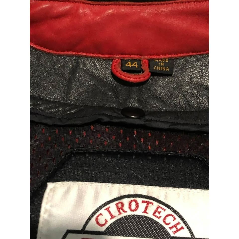 Other VTG Riding Jacket Size 44 Men Leather, Armor, HJC CIROTECH Size US M / EU 48-50 / 2 - 4 Thumbnail