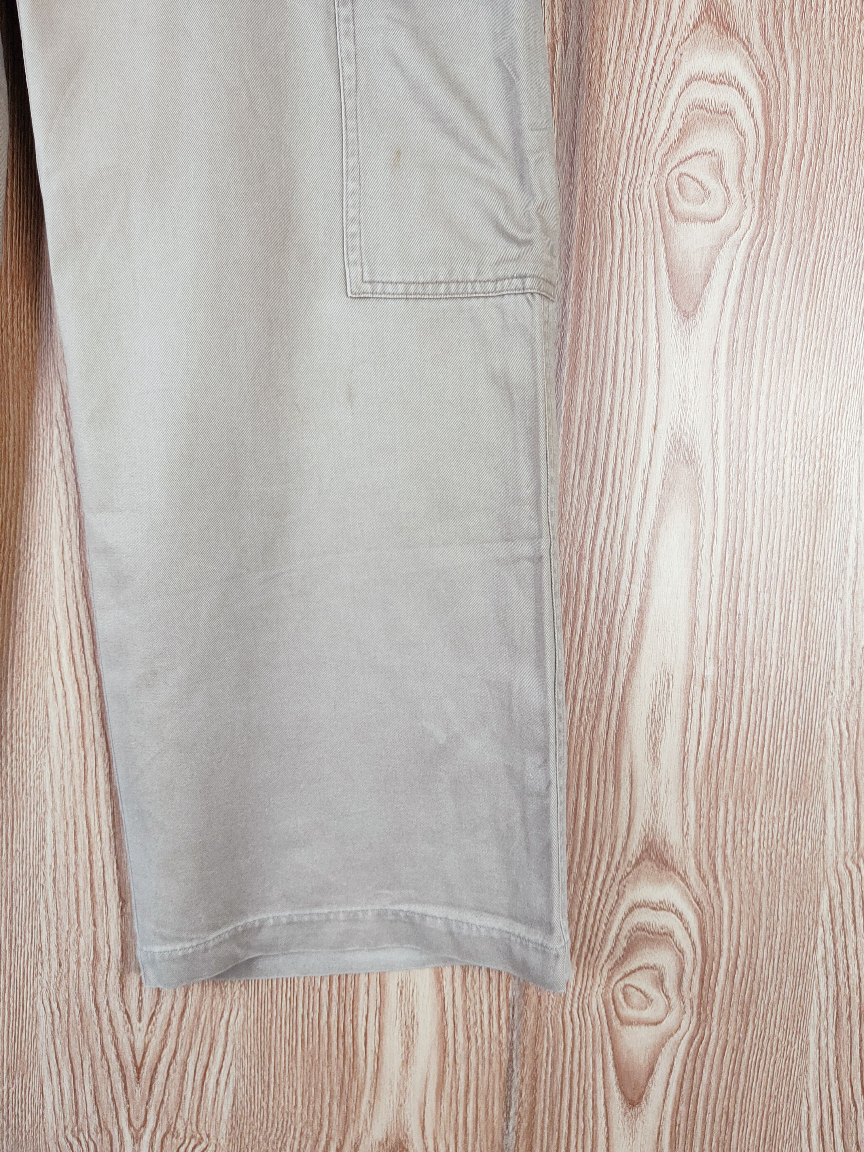 Japanese Brand Rio Sister Division Beige Multipocket Cargo Pants #W458 Size 29" - 6 Thumbnail