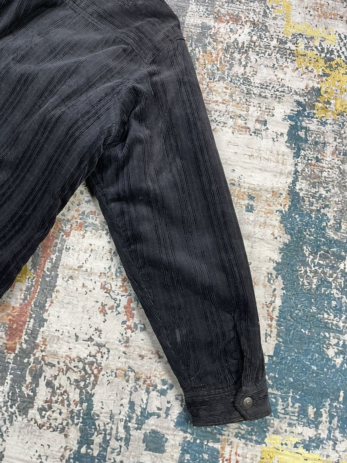Kansai Yamamoto Kansai Jeans Vertical Striped Corduroy Jackets Size US M / EU 48-50 / 2 - 7 Thumbnail