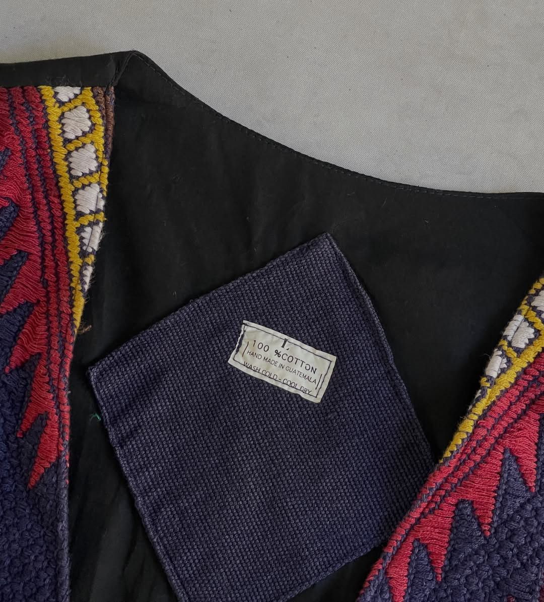 Vintage Vintage Guatemala Tribal Vest Size US M / EU 48-50 / 2 - 3 Thumbnail