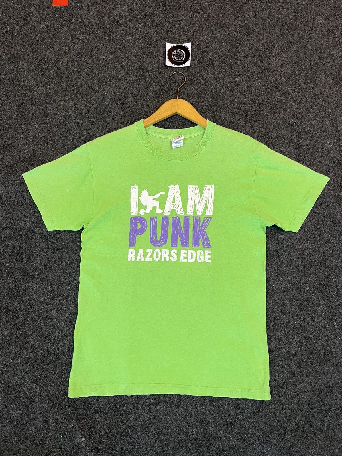 Band Tees 🔥 Rare Item Razors Edge Punk Hardcore Band Japan Tee Size US M / EU 48-50 / 2 - 1 Thumbnail