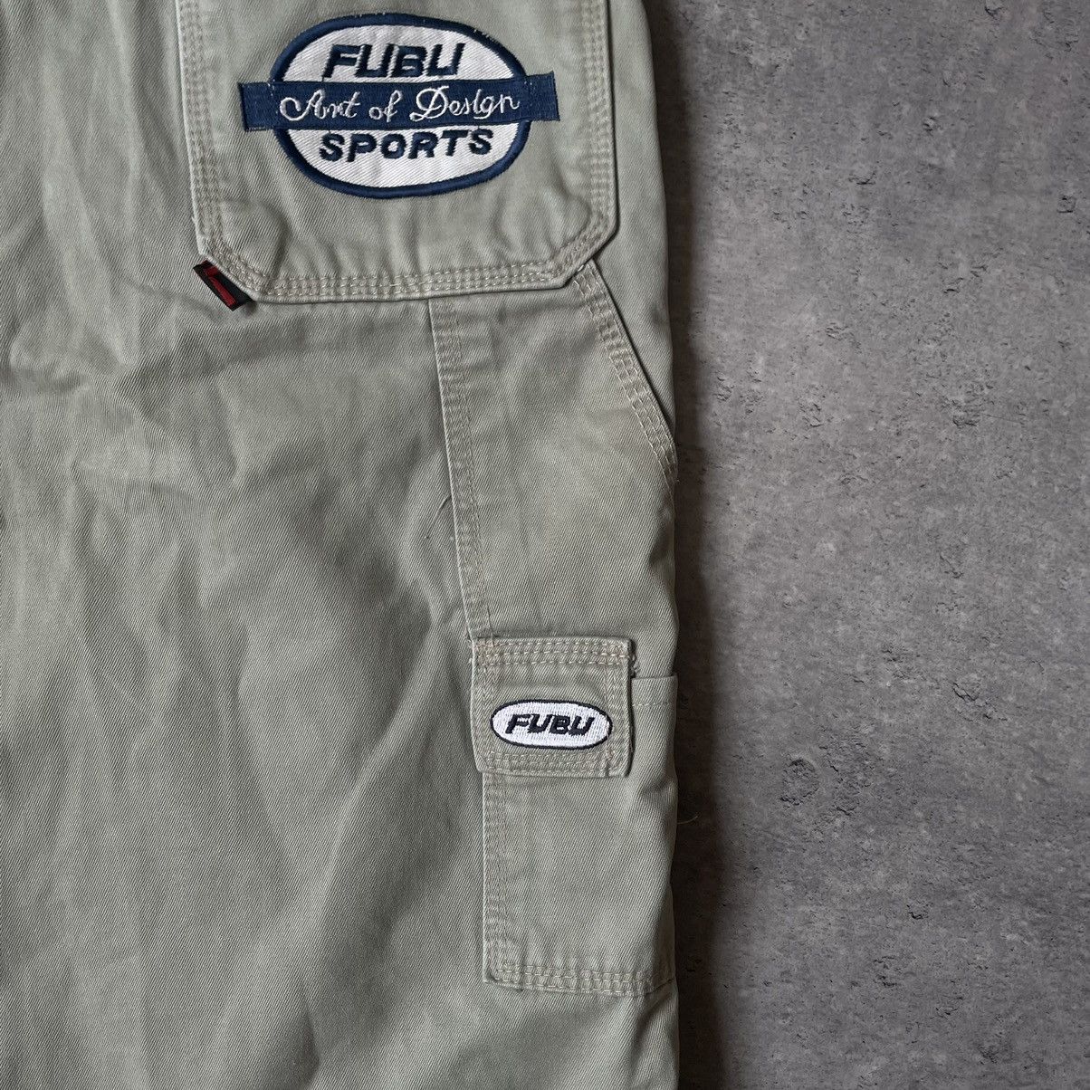 Fubu Vintage Fubu Carpenter Rap Shorts Size US 30 / EU 46 - 2 Thumbnail