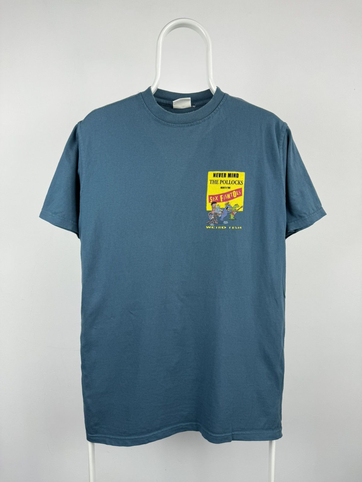 Vintage Sex Fishtols Never Mind Funny Big Logo Tee Size US M / EU 48-50 / 2 - 3 Thumbnail