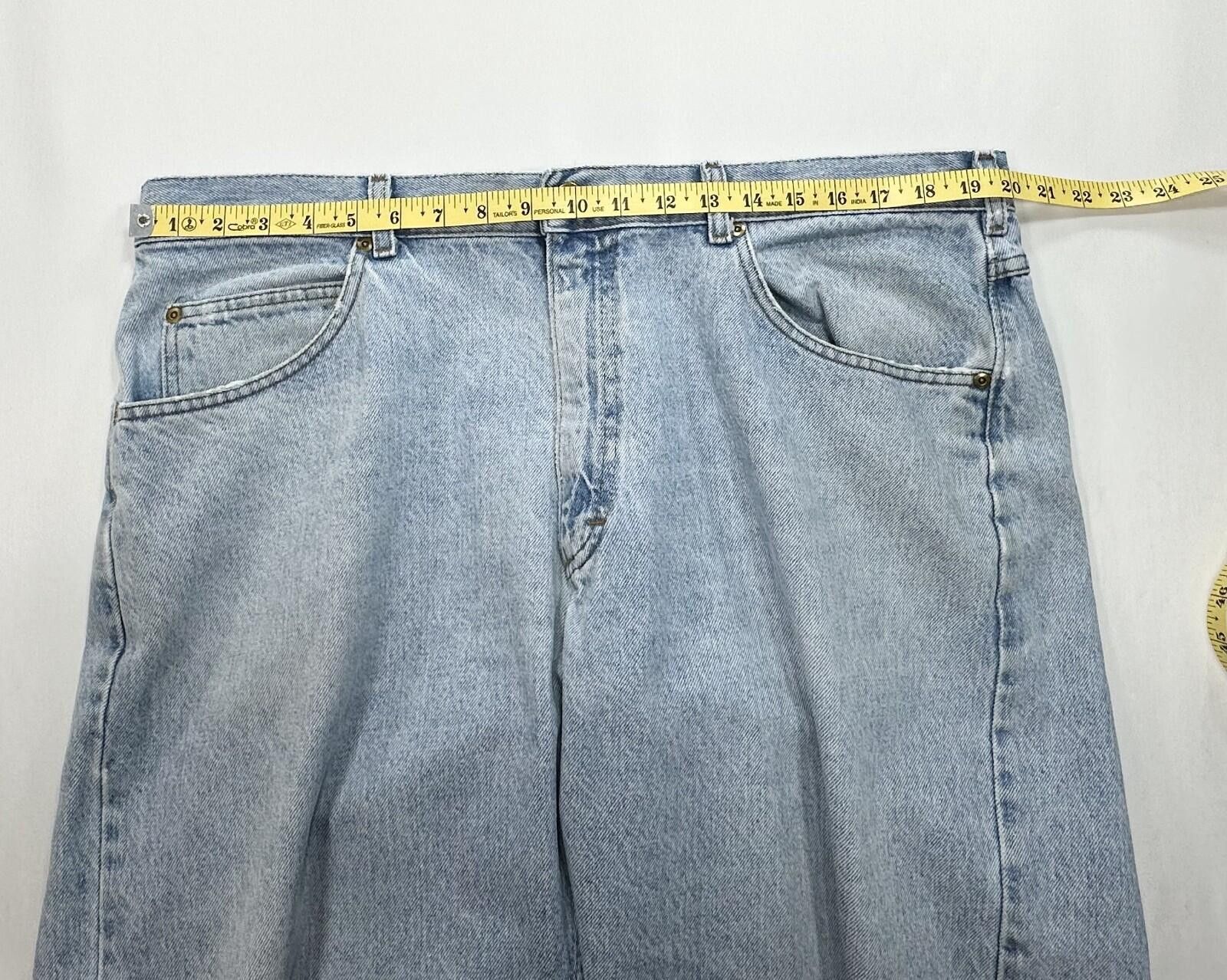 L.L. Bean LL Bean Straight Leg 5-Pocket Denim Jeans Blue Mens 40/28 Size US 40 / EU 56 - 3 Thumbnail