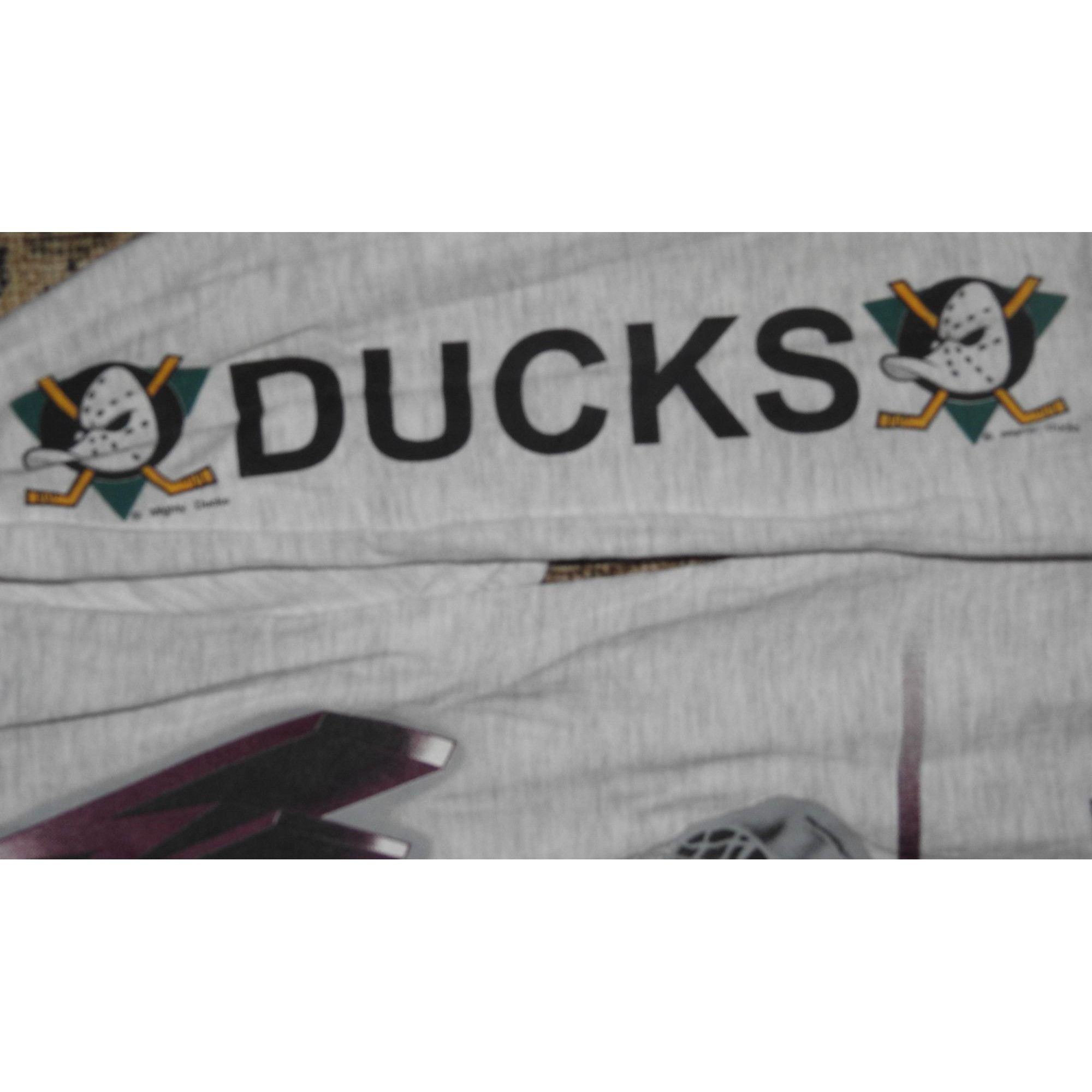 NHL Vintage 1993 Anaheim Mighty Ducks Pure Magic Long Sleeve T-S Size US M / EU 48-50 / 2 - 3 Thumbnail
