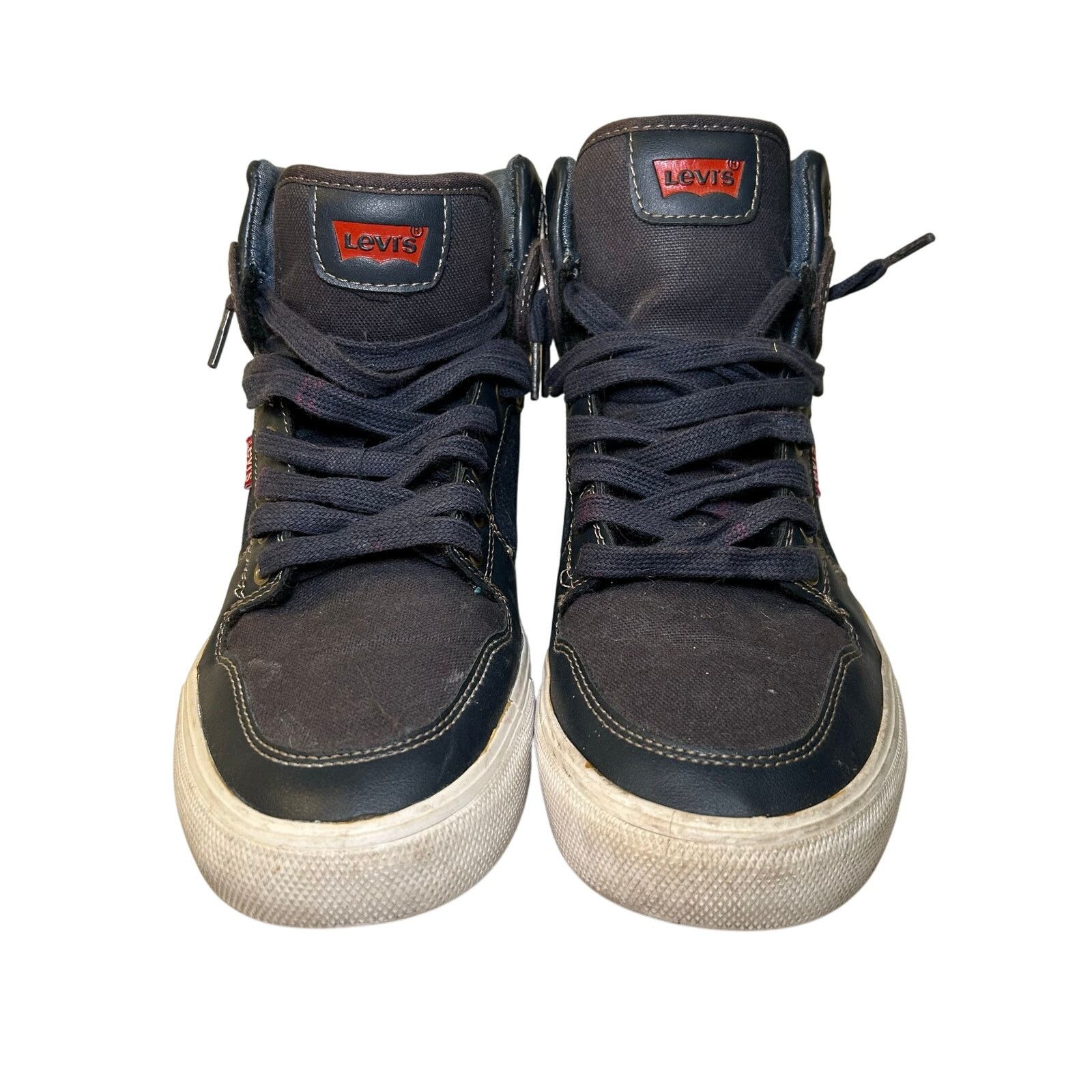 Levi's Vintage Levi Men’s Denim High Top Sneakers US Size 8 Size US 8 / EU 41 - 1 Thumbnail